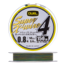 Шнур плетеный Duel PE Super X-Wire 4 #0,8 0,15мм 150м (5color-yellow marking)
