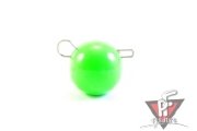 Груз чебурашка разборная,   шар 20гр. уп.15 шт, CHARTREUS FLUORESCENT	