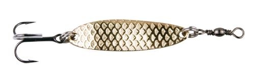 Блесна колеблющаяся DAM Effzett Slim Standart 24гр - Silver/Gold 