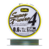 Шнур плетеный Duel PE Super X-Wire 4 #0,6 0,13мм 150м (5color-yellow marking)