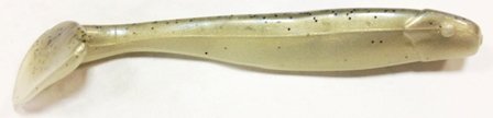 Силиконовая приманка "Gene Larew" SWS225-15 "SALTWATER MINNOW" 3,5'' GRAY GHOST