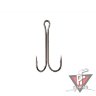 Двойник Double Hooks  Long, цвет BС, размер   5/0, длина 48 мм, упаковка 50 штук