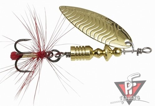 Блесна DAM Effzett UV-Spinners 3гр - Gold