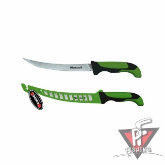 Нож Wonder WG-KFF006 салатовый 30,6 см (рукоятка 14.5 см, лезвие 17 см)