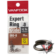 Заводные кольца Vanfook SRG-B, #0.5, Stealth Black