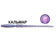 Силиконовая приманка Crazy Fish Cruel Leech 4" 12 шт. 40-100-25-6 кальмар цв. cold pearl (холодная жемчужина)