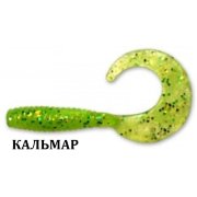 Силиконовая приманка Crazy Fish Angry Spin 2" 21-45-20-6 кальмар цв. grapes (киви)