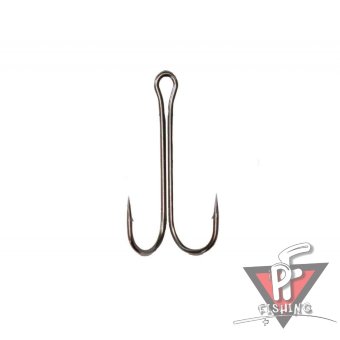 Двойник Double Hooks  Long, цвет BС, размер  5/0, длина 48 мм, упаковка 250 штук