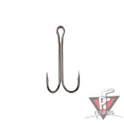 Двойник Double Hooks  Long, цвет BС, размер  5/0, длина 48 мм, упаковка 250 штук
