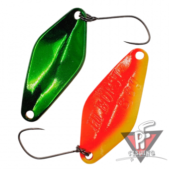 Колеблющаяся блесна ValkeIN Hi Burst, 3.6 г, IZU-03 Red Glow