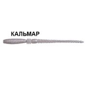 Силиконовая приманка Crazy Fish Cruel Leech 4" 12 шт. 40-100-49-6 кальмар цв. snow-white (снежно-белый)