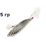 Блесна GT-BIO Shinny S-Hyperbola 4.7см, 5гр, серебро  GT-32T