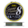 Шнур плетеный Duel PE Super X-Wire 8 #0,8 0,15мм 150м (5color-yellow marking)