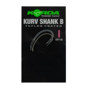 KORDA Крючок Kurv Shank Barbless №1 без бородки 10шт (Уценка)