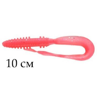 Твистер Noeby S3117 цвет NW210, 10cm/4.6g, уп.6 штук