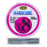 Шнур плетеный Duel Hardcore PE X8 #2,0 0,242мм 200м (5color-yellow marking)