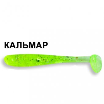 Силиконовая приманка Crazy Fish Nano Minnow 6-40-54-6 кальмар цв. green acid (зеленая кислота)