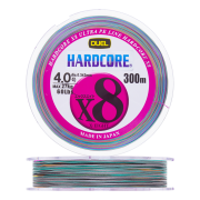 Шнур плетеный Duel Hardcore PE X8 #4,0 0,342мм 300м (5color-yellow marking)