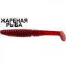 Силиконовая приманка Crazy Fish Scalp Minnow 7-8-11-3 жареная рыба цв. ruby (рубин)