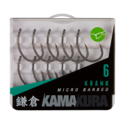 KORDA Крючок Kamakura Krank №6 с бородкой 10шт