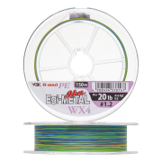 Шнур плетеный YGK G-Soul PE Egi-Metal WX4 #1,2 0,185мм 150м (multicolor)