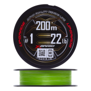 Шнур плетеный YGK X-Braid Upgrade PE X8 #1,0 0,165мм 200м (green)