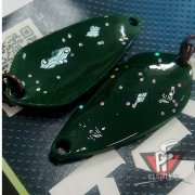 Колеблющаяся блесна Office Eucalyptus Bug Salt, 1.7 гр, 01