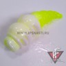 Зимние приманки Boroda Baits Larva XL Double Color, белый/лимон, сыр