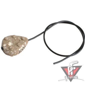 Грузило карповое Mikado с антизакручивателем. плоское (песочный) 08S 80 г.