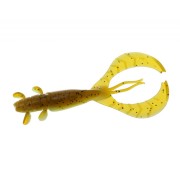 F-FISHING Рак FL Craw 2.5" #2027 Green Pumpkin/Lime Chartreuse 12см 6шт