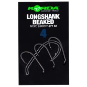 KORDA Крючок Longshank Beaked №4 с бородкой