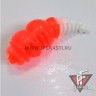 Зимние приманки Boroda Baits Larva XL Double Color, красный/белый, сыр
