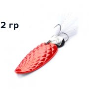 Блесна GT-BIO Pineappie Spoon 2гр, красный GT-32T