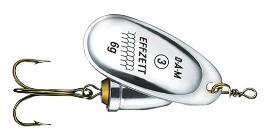 Блесна вращающаяся DAM Effzett Executor 6гр №3 - Silver  