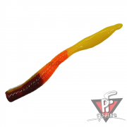 Силиконовые приманки Cool Place Bomber Stretch, коричневый/оранжевый/желтый, сыр