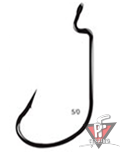 Крючок офсет Wind Gap Bass 314, размер 3/0, цвет BC, упаковка 6 штук	