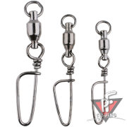 Застежка Coastlock с шарикоподш. вертлюжком Mikado BN № 4.  тест 45 кг. (5 шт.)