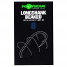 KORDA Крючок Longshank Beaked №8 с бородкой