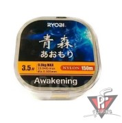 Леска Awakening 150m, #1.2, 0.185mm, 2.9kg, №1 коричневая