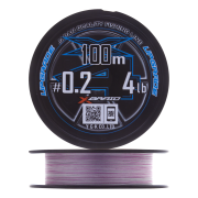 Шнур плетеный YGK X-Braid Upgrade PE X4 #0,2 0,074мм 100м (pink/white)