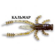 Силиконовая приманка Crazy Fish Crayfish 26-4.5-26-6 кальмар цв. swamp (болото)