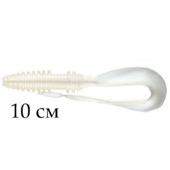 Твистер Noeby S3117 цвет NW203, 10cm/4.6g, уп.6 штук