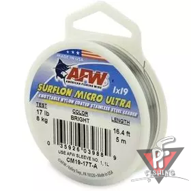 AFW CM19-61T-A Surflon Micro Ultra (1x19) (28kg, 5m)