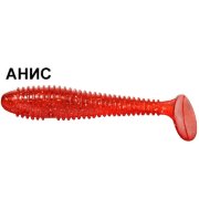 Силиконовая приманка Crazy Fish Vibro Fat 1-71-4-1 анис цв. cherry (вишня)