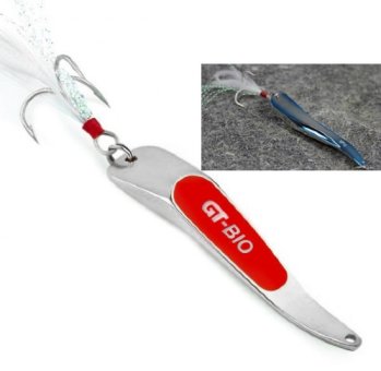 Блесна GT-BIO Backlight 20гр. серебросиний  GT-32T