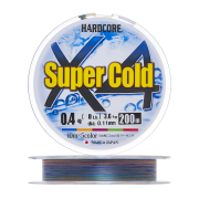 Шнур плетеный Duel Hardcore Super Cold X4 #0,4 0,108мм 200м (5color)