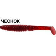 Силиконовая приманка Crazy Fish Scalp Minnow 7-8-11-5 чеснок цв. ruby (рубин)