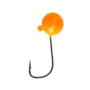 Вольфрамовая джиг-головка GRFish, цвет оранжевый, крючок №2, 6.0 гр., уп.3 штуки