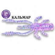 Силиконовая приманка Crazy Fish Crayfish 26-45-27-6 кальмар цв. peony (пион)