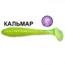 Силиконовая приманка Crazy Fish Vibro Fat 1-71-54-6 кальмар цв. green acid (зеленая кислота)